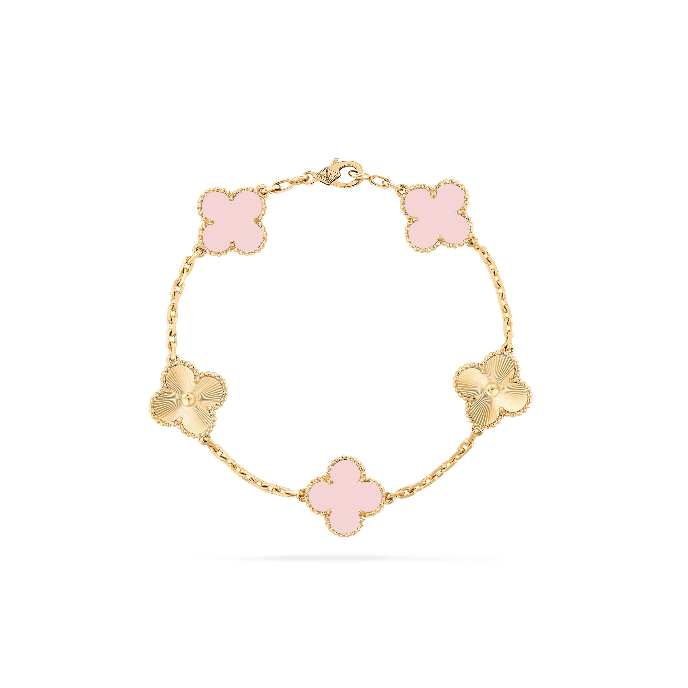 VAN CLEEF ARPELS VINTAGE ALHAMBRA BRACELET GOLD 610027